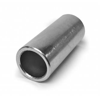 TB-0.394-2.500-0.750, Bushings, Steel (Spacers), 0.394 id, 0.750 outer diameter, 2.500 length Zinc Clear (Silver) Plating  