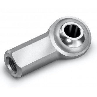 STF-3, Bearings, Spherical Rod End, Female, 10-32 RH, Stainless Housing, PTFE Race   