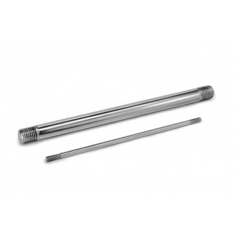 TR8-190, Rods, Threaded, M8 x 1.25 LH/RH, 190 mm Long, Plated Steel with 50 mm of thread length on each end  