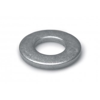 Washer, 0.827 x 0.413 x .078, Steel, Plain, Fasteners, Washers, 10mm nominal size, 0.413 Bore 0.078 Thick 0.827 Diameter Bare Metal