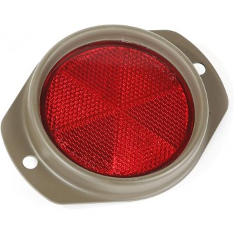 12022.03 Omix-Ada Red Reflector With Olive Drab Housing 1941-1945 Willys MB & Ford GPW