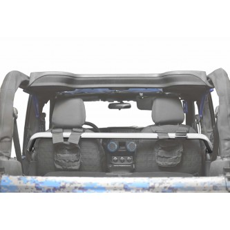 Jeep Wrangler JK, 2007-2018, Front Harness Bar Kit.  Cloud White.  2 Door Only.  Made in the USA.