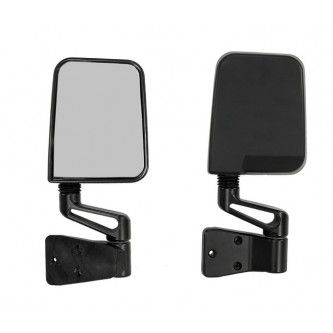Side View Door Mirrors PAIR for Jeep Wrangler TJ YJ 1987-2006 Rugged Ridge