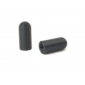 JK Door Alignment Pin Kit, pair, Black