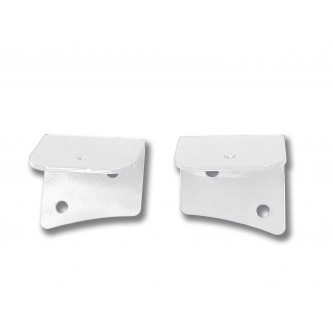 Fits Jeep TJ 1997-2006, Universal Lower Windshield Light Mount, Cloud White.  Made in the USA. Lights not included. Made in the USA.