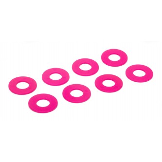 Daystar Winch & Recovery Accessories D-RING / SHACKLE WASHERS (SET OF 8); Fl. Pink, D-RING / SHACKLE WASHERS (SET OF 8); Fl. Pink