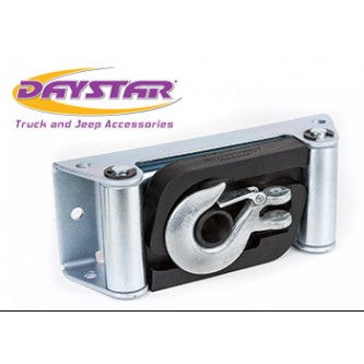Daystar Winch & Recovery Accessories Winch Isolator; Roller Fairlead; Black; Fits Smittybilt Roller Fairleads , Smittybilt Winch Roller Fairlead Isolator; Black